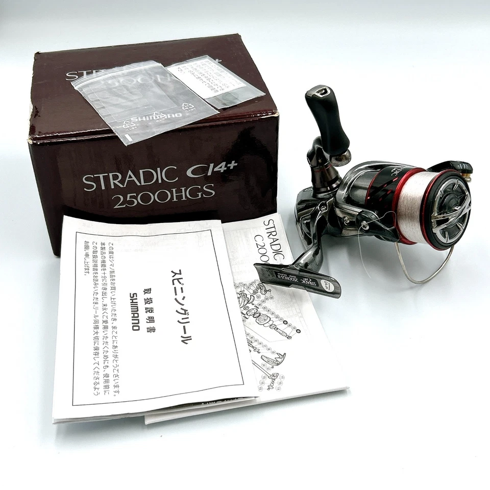 "Near Mint" Shimano 16 STRADIC CI4+ 2500HGS 6,0:1 Spinnrolle auf Lager