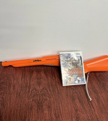 #ad Nintendo Wii Cabela’s Big Game Hunter 2010 W Top Shot Gun Tested Good C $59.99