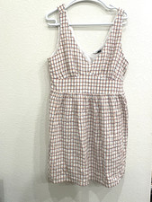 American Eagle Plaid Checkered Mini Dress Size XL Summer Picnic Extra Large