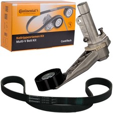 CONTI KEILRIPPENRIEMEN+SPANNROLLE SATZ passend für 1.4 1.6 CITROËN PEUGEOT MINI