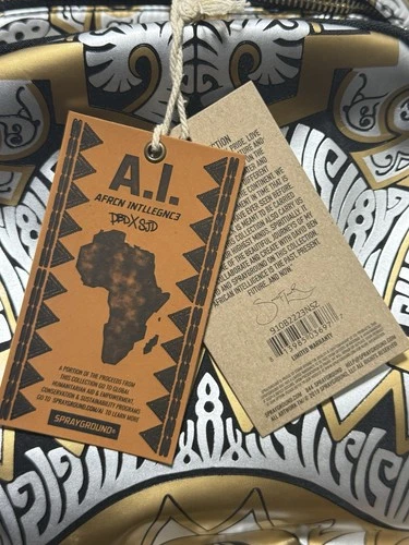 Sprayground African Intelligence Backpack - Thumbnail 5