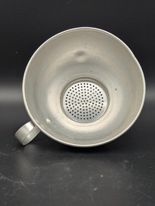 Vtg 5 Piece Aluminum Canning Set Funnel Strainer Separator Wide Mouth