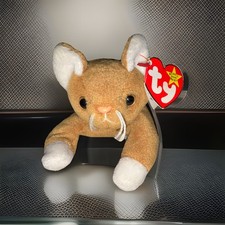 Ty Beanie Baby Nip the Cat Style 4003 DOB 3-6-94 Tush 1993 PVC Pellets