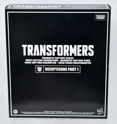 Transformers Takara Tomy Dramatic Capture Series Decepticons Part 1 NEW!