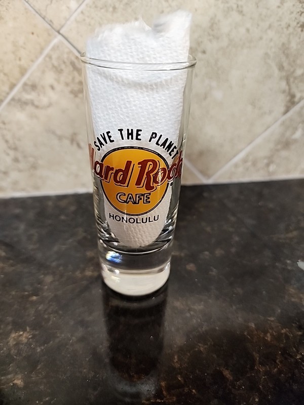 Hard Rock Cafe Honolulu 2 oz. Shot Glass