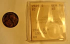 1929-s LINCOLN CENT UNC DETAILS--STEVE IVY FLIP