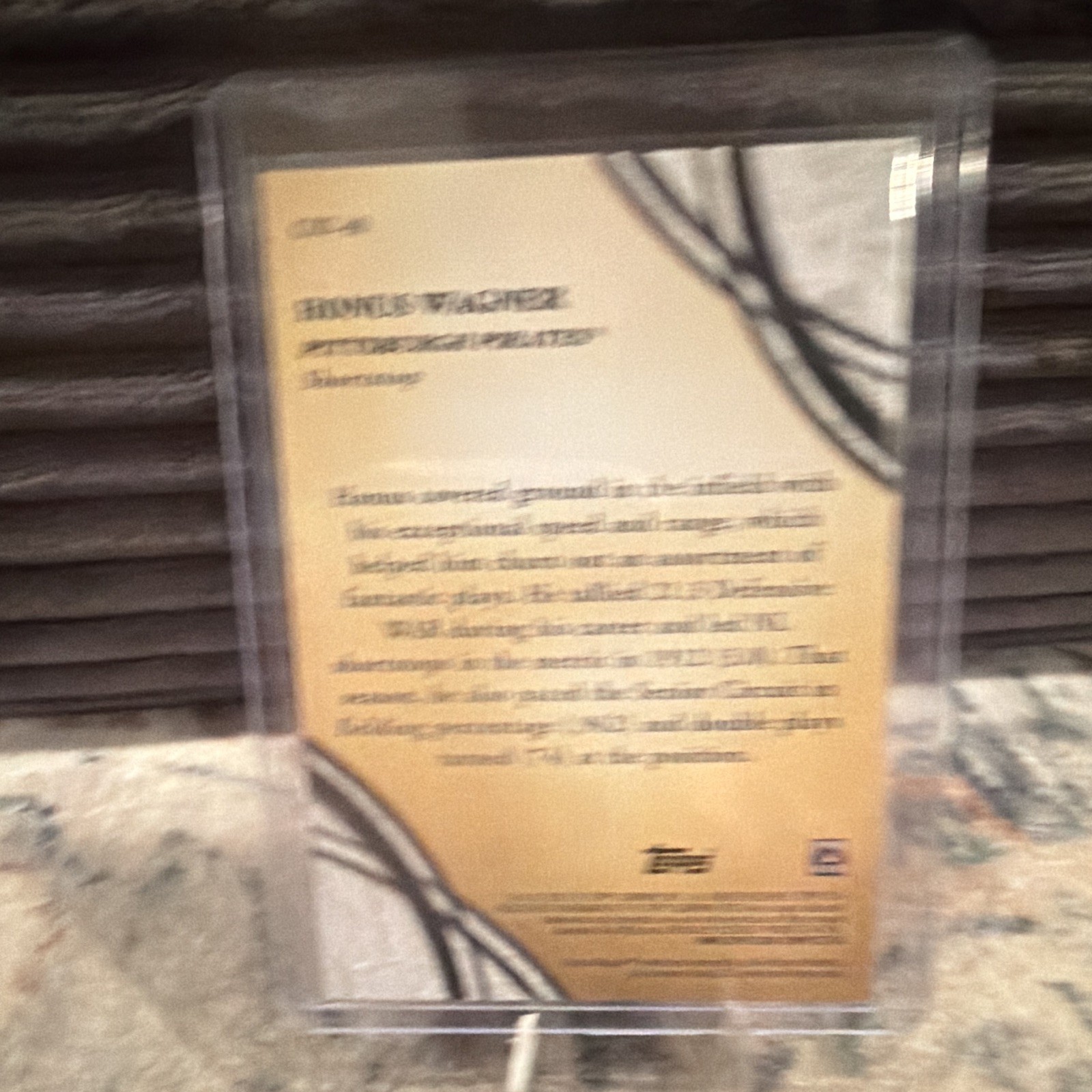 Topps 2026 Glove Off Honus Wagner GO-4 Insert Pittsburgh Pirates Baseball Card view 2