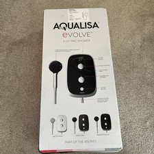 Aqualisa Evolve Black/Satin Silver 10.5kW Electric Shower New in box
