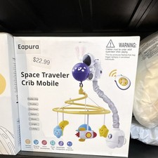 Eapura Space Traveler Crib Mobile Remote Control Plush Toy Space Theme