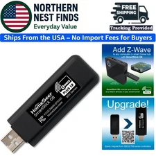 Enhanced Z-Wave USB Stick - Future-Proof with Firmware Updates & S2 Security