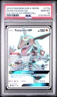 2018 POKEMON SUN & MOON CELESTIAL STORM #177A FULL ART/RAYQUAZA GX PSA 10