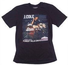 J COLE 2015 Forest Hills Drive Tour Vintage T Shirt XS hip hop rap tee BIG SEAN