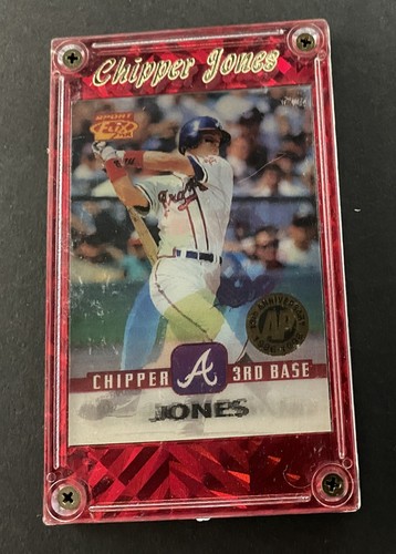 CHIPPER JONES 1996 Pinnacle Sport-Flix Baseball Card #19 Braves - Artist Proof - Picture 4 of 5