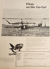 Piper Cherokee Aircraft Plane Picture Magazine Ad Advertisement Vtg Decor   