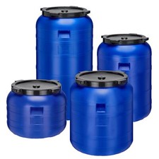 Universalfass BPA-frei Lebensmittel mit Deckel Regentonne 100l 150l 200l 250l