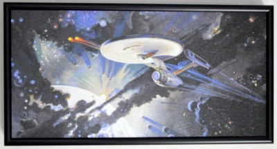 Star Trek: Movie NCC 1701 Production Framed Art PRINT Commissioned Roddenberry