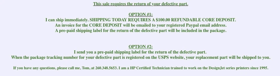 DesignJet 800PS Formatter Board with Hard Drive | Fixes 05:10 Error | Ships USA - Image 3 of 4