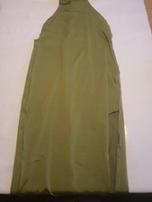 Ladies Uk16 Pretty Little Thing Plus High Neck Side Split Midi Dress Green