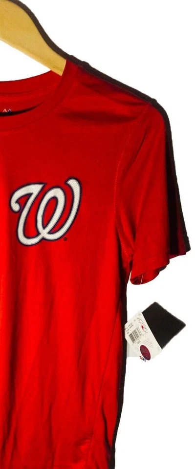 Majestic Athletic Youth Washington Nationals Ian Desmond #20 T-Shirt, Red, Large - Image 4 of 4