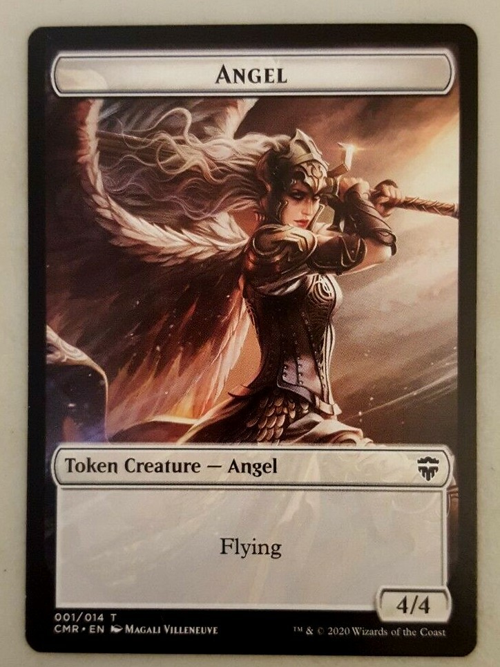 angel token cards mtg Print 4 Toughness Angel Token - Commander Legends