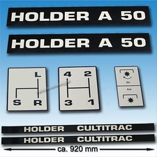 Aufkleber-Satz Aufkleber Holder A 50 7 teilig Schmalspur Traktor 60445908