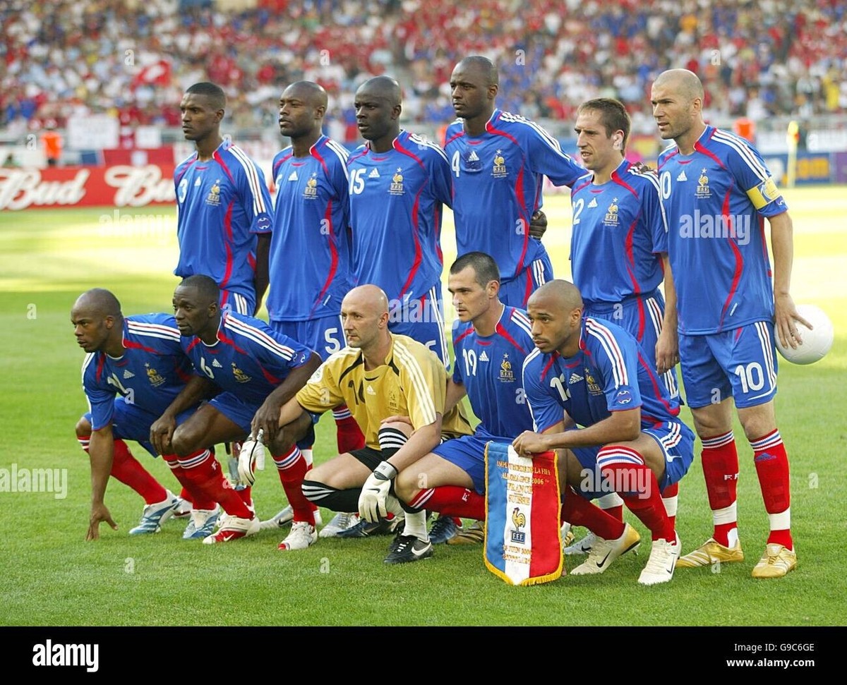FRANCE HOME World Cup 2006 - Football Soccer - HENRY # 12 - XL