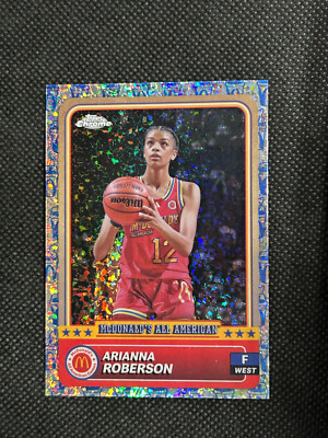 ARIANNA ROBINSON 2024 Topps Chrome McDonalds McFlurry Refractor Card #22