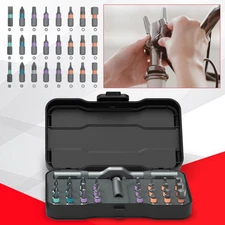 DUKA 24 in 1 Multi-Purpose Ratchet  Screwdriver Bits Set DIY Toolbox C1W6CnpWkhF