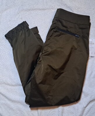 Athleta Radiant Jogger Pants Womens Size 8 Green Athletic Tapered MSRP $108