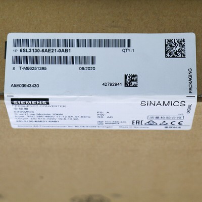 Modulo Linea Siemens 6SL3130-6AE15-0AB1 – S120 – Surplus Sigillato