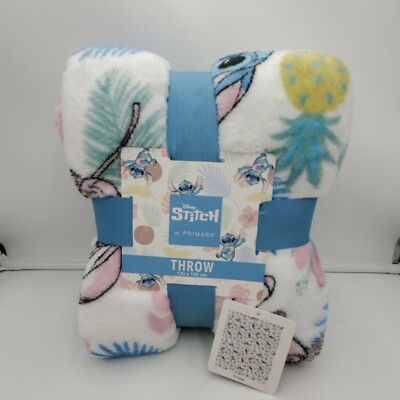Disney Lilo Stitch Angel Tropical Soft Fleece Blanket Throw 120 cm cm for  sale online | eBay