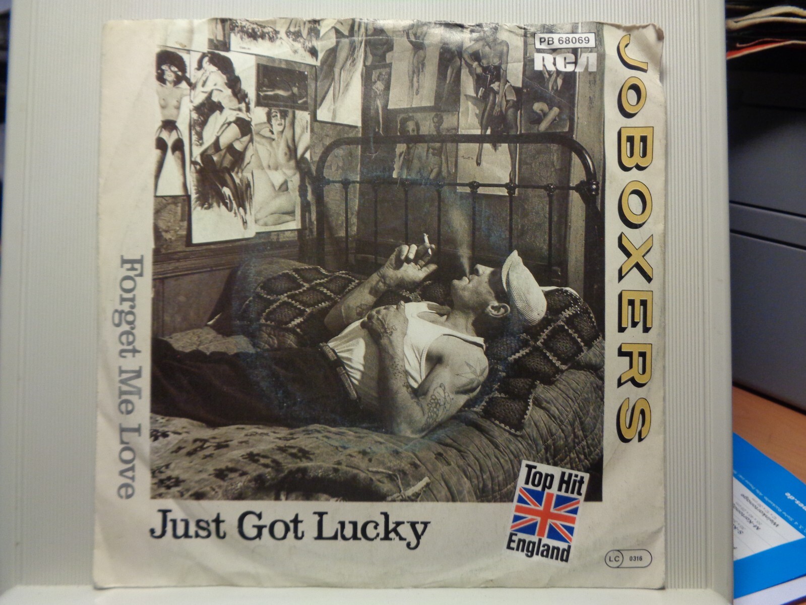 Single Schallplatten, Jo Boxers, Just Got Lucky, me Love eBay