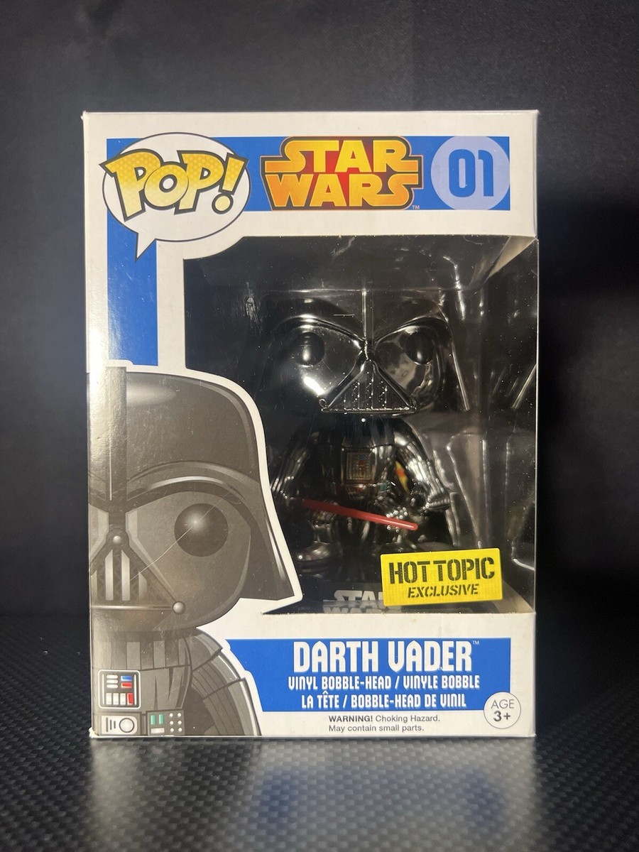 Funko Pop Star Wars - Dark Vador 01 Blue Box Chrome - Édition Spéciale - Occasion