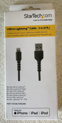 StarTech 2m USB-A auf Light.ningKabel für iPad, iPhone, iPod