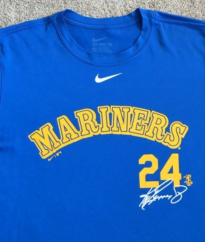 Mariners Ken Griffey Jr 24 Card Baseball Shirt - NVDTeeshirt