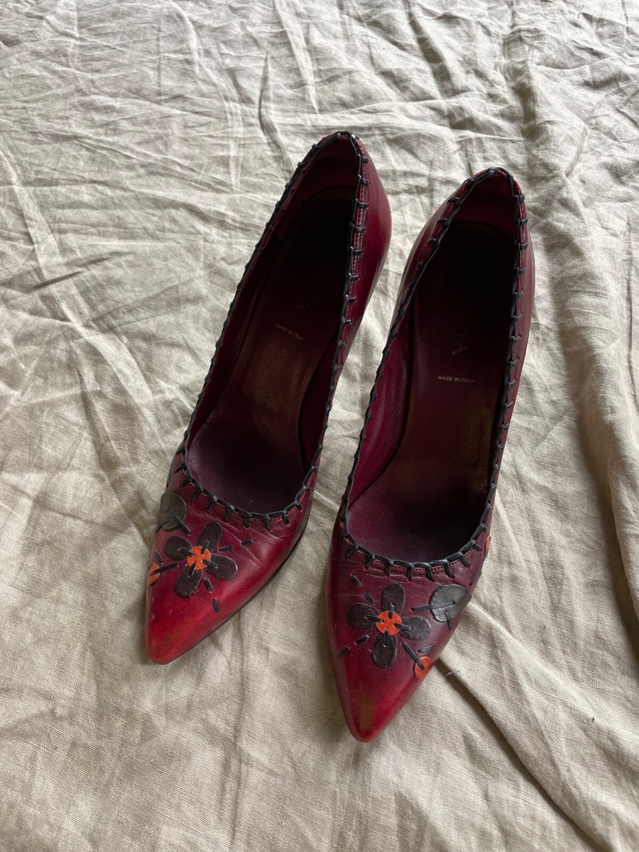 【Prada】2014ss ARCHIVE NAVY heel shoes Prada】2014ss ARCHIVE NAVY heel shoes Prada Pointed Toe Pump
