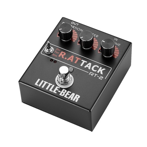 Ninevolt Pedals Surfing Bear Overdrive Guitar Effect Pedal w/ Box