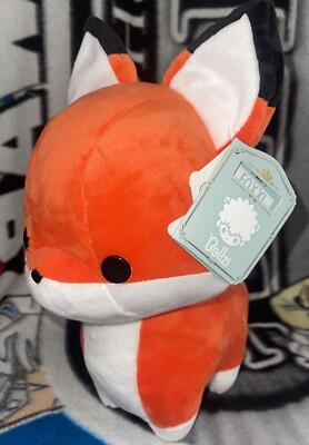 Bellzi Foxxi Orange Fox 11  Stuffed Animal Plush Toy Soft Toy Cute Fun NWT!