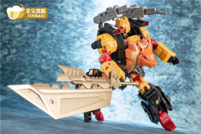 JINBAO Predaking 5in1 MMC Feral Rex Figure Oversized NEW Ver