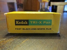 Kodak TRI-X Pan Film Fast Black  White TX 120 Photos Vintage 1972 Camera NOS L7