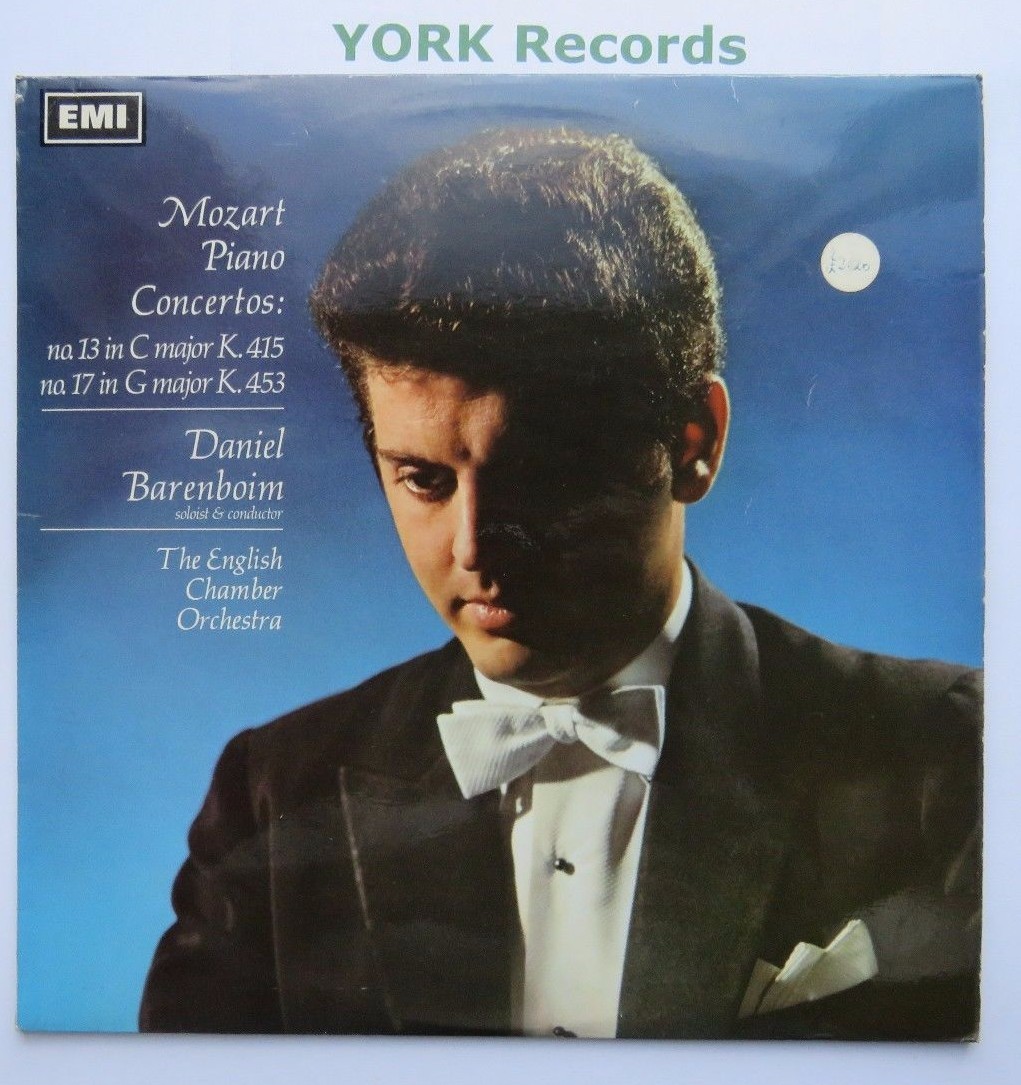 ASD 2357 - MOZART - Piano Concertos 13 & 17 BARENBOIM - Excellent