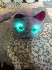 Pomsies Blossom Plush Wearable Interactive Talking And Lights UpPurple And Pink