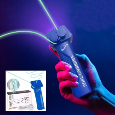 Loop Lasso String Shooter Glow-in-The-Dark Loop Lasso-Seil Launcher Propeller