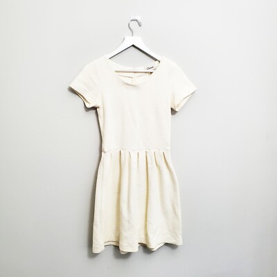 Anthropologie Ganni White Cream Textured Dress Size Medium | eBay Anthropologie Ganni White Cream Textured Dress Size Medium | eBay