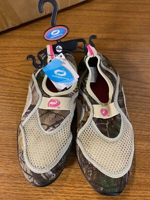 O'RAGEOUS Women's Realtree Drainage Aquasock Water Shoes - NWT