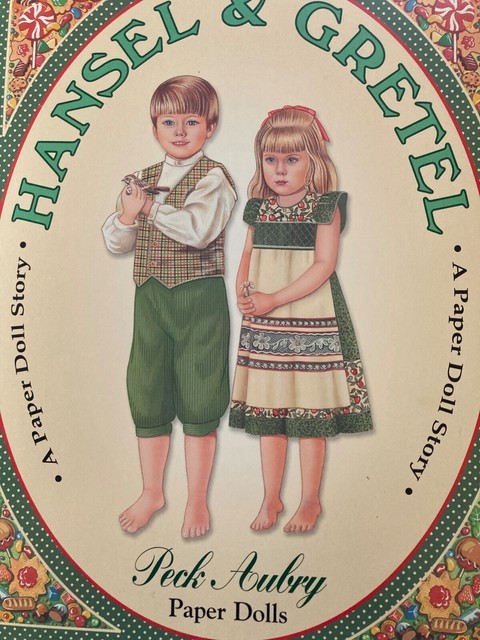 BRAND NEW 1997 HANSEL & GRETEL PECK AUBRY PAPER DOLLS PRISTINE UNUSED BRAND NEW 1997 HANSEL & GRETEL PECK AUBRY PAPER DOLLS PRISTINE UNUSED