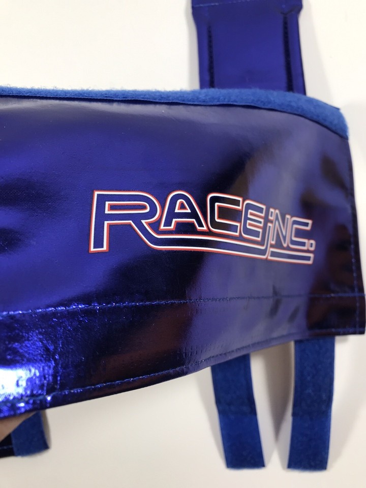 Race Inc BMX PAD SET BLUE Fabric Cook Bros Racing Oldschool CBR