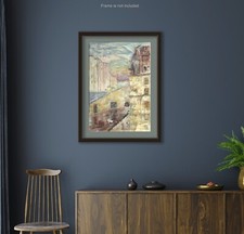 "ВИД ИЗ ОКНА" Original Oil by Mikhail Shapiro