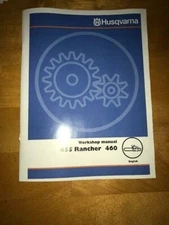Husqvarna 455 Rancher 460 Chainsaw Workshop Service Repair & Parts List Manual 