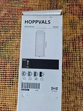 IKEA HOPPVALS 23" X 64" Grey Polyester Window Shade Blinds NEW